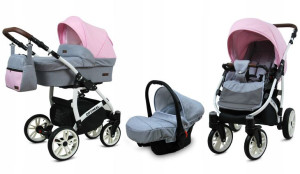 Wózek 3w1 dziecięcy spacerówka BabyLux OPTIMAL