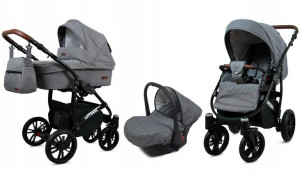 Wózek 3w1 dziecięcy spacerówka BabyLux OPTIMAL