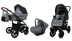 Wózek 3w1 dziecięcy spacerówka BabyLux OPTIMAL