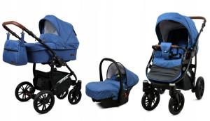 Wózek 3w1 dziecięcy spacerówka BabyLux OPTIMAL