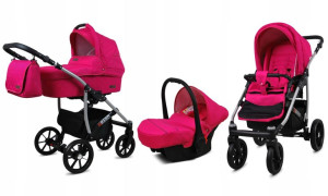 Wózek 3w1 dziecięcy spacerówka BabyLux Qbaro