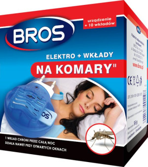Elektro+wkłady na komary 10 wkładów+10 szt GRATIS