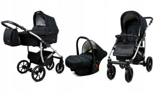 Wózek 3w1 dziecięcy spacerówka BabyLux Qbaro