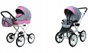 Wózek dziecięcy gondola spacerówka BabyLux Rosso