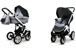 Wózek dziecięcy głęboki spacerowy BabyLux Sky Lark