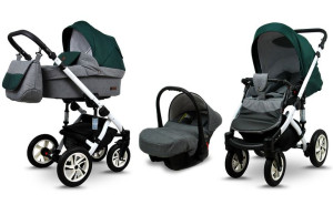Wózek 3w1 dziecięcy spacerówka BabyLux Sky Lark