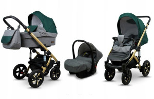 Wózek 3w1 dziecięcy spacerówka BabyLux Sky Lark