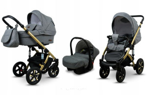 Wózek 3w1 dziecięcy spacerówka BabyLux Sky Lark