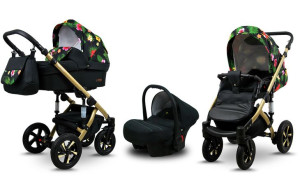 Wózek 3w1 dziecięcy spacerówka BabyLux Sky Lark