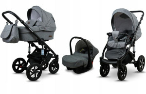 Wózek 3w1 dziecięcy spacerówka BabyLux Sky Lark