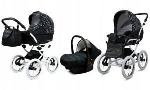 Wózek 3w1 dziecięcy spacerówka BabyLux Margaret