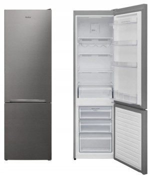 Lodówka Amica FK 3075.2DFX 268l NoFrost LED Inox