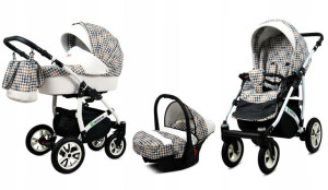 Wózek 3w1 dziecięcy spacerówka BabyLux Tropical
