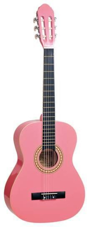 Prima Cg-1 4/4 Pink Gitara Klasyczna Różowa
