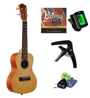 Ever Play Uk26-50m Pack Ukulele Tenorowe Zestaw