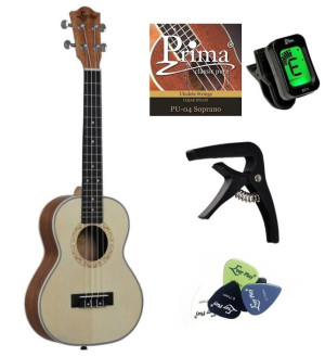 Ever Play Uk26-50 Pack Ukulele Tenorowe Zestaw