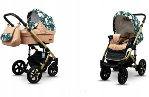 Wózek dziecięcy głęboki spacerowy BabyLux Sky Lark