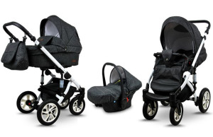 Wózek 3w1 dziecięcy spacerówka BabyLux Sky Lark