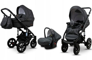 Wózek 3w1 dziecięcy spacerówka BabyLux Sky Lark