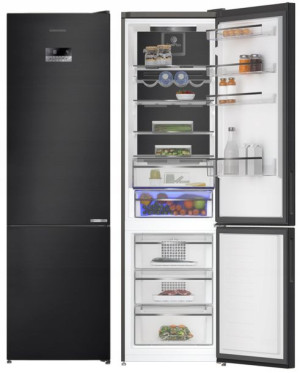 Lodówka GRUNDIG GKN26265HFXRN 362L Dark Inox LED