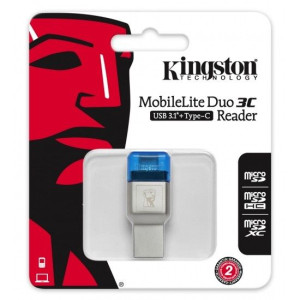 Czytnik kart Kingston MobileLite DUO 3C microSD