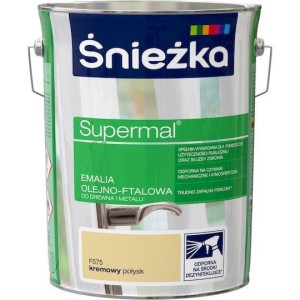 Śnieżka EMALIA OLEJNO-FTALOWA 5l Kremowy Połysk F575