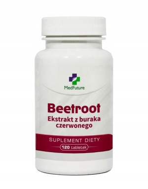 Beetroot - ekstrakt z buraka czerwonego - 120 tabletek