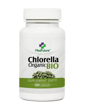 CHLORELLA ORGANIC 300 tabletek dieta odchudzanie