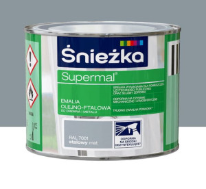 Śnieżka EMALIA OLEJNO-FTALOWA 0,2l Stalowy Matt RAL7001