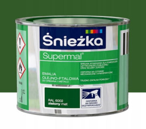Śnieżka EMALIA OLEJNO-FTALOWA 0,2l Zielony Matt RAL6002