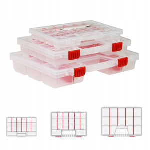 Zestaw organizerów KNO40307T, KNO35255T, KNO30204T Organizer x3