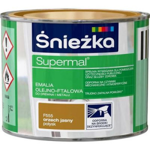 Śnieżka EMALIA OLEJNO-FTALOWA 0.4L Orzech jasny F555