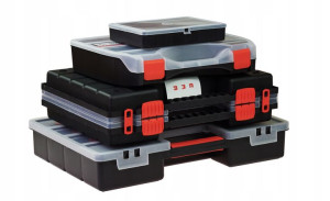 Zestaw organizerów KNOS403010B/XL/DOMINO/CLASSIC Organizer x4