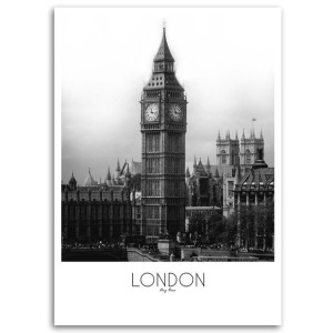 OBRAZ NA PŁÓTNIE Miasto Londyn Big Ben 70x100
