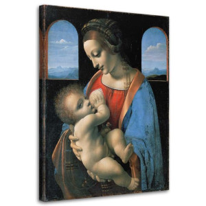 OBRAZ REPRODUKCJA Madonna Litta Da Vinci 60x90