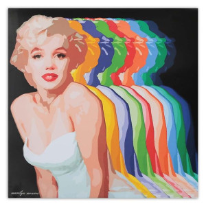 OBRAZ NA PŁÓTNIE Pop Art Marilyn Monroe 30x30