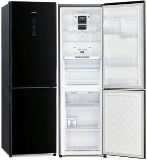 Lodówka Hitachi R-BGX411PRU0 GBK 330l NoFrost 60cm