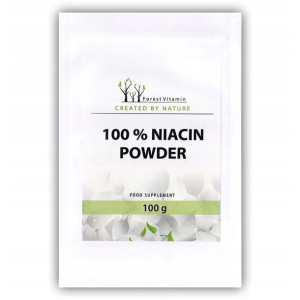 FOREST VITAMIN 100% Niacin Powder 100g Natural