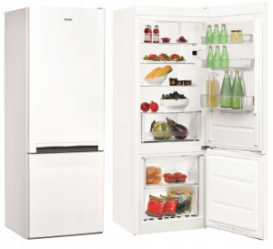 Lodówka Polar POB 601 EW biała 272l 159cm LED