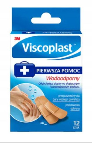 .Viscoplast plastry z opatrunkiem 12 szt.