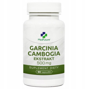 Garcinia Cambogia ekstrakt 60% HCA odchudzanie 60 kapsułek