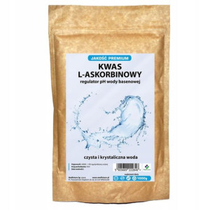 Kwas L-Askorbinowy WITAMINA C 1kg do basenu 1kg