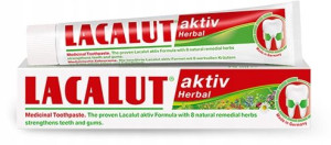 Lacalut pasta do zębów Activ Herbal 75 ml