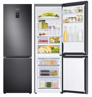 Lodówka Samsung RB34T674EB1 czarna NoFrost 355l