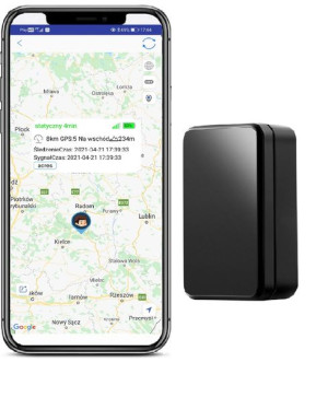 Lokalizator GPS TRACKER 90 dni MAGNES PODSŁUCH