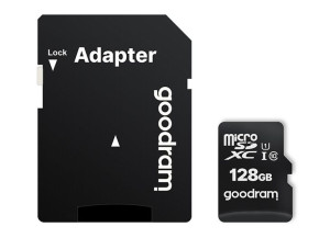 Karta MicroSD GoodRam 128GB cl 10 UHS I + adapter