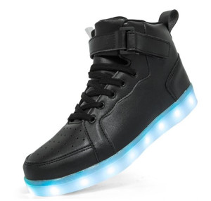 Czarne Buty LED za kostkę Air ROZ 40