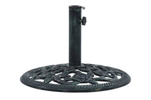 Stojak na parasol 40x32 cm WILDENO ciemny zielony Konsimo