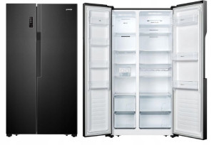 Lodówka Side by Side Gorenje NRS918EMB 508l Czarna