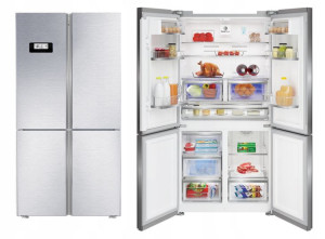 Lodówka Side by Side GRUNDIG GQN21235XN 530L Inox